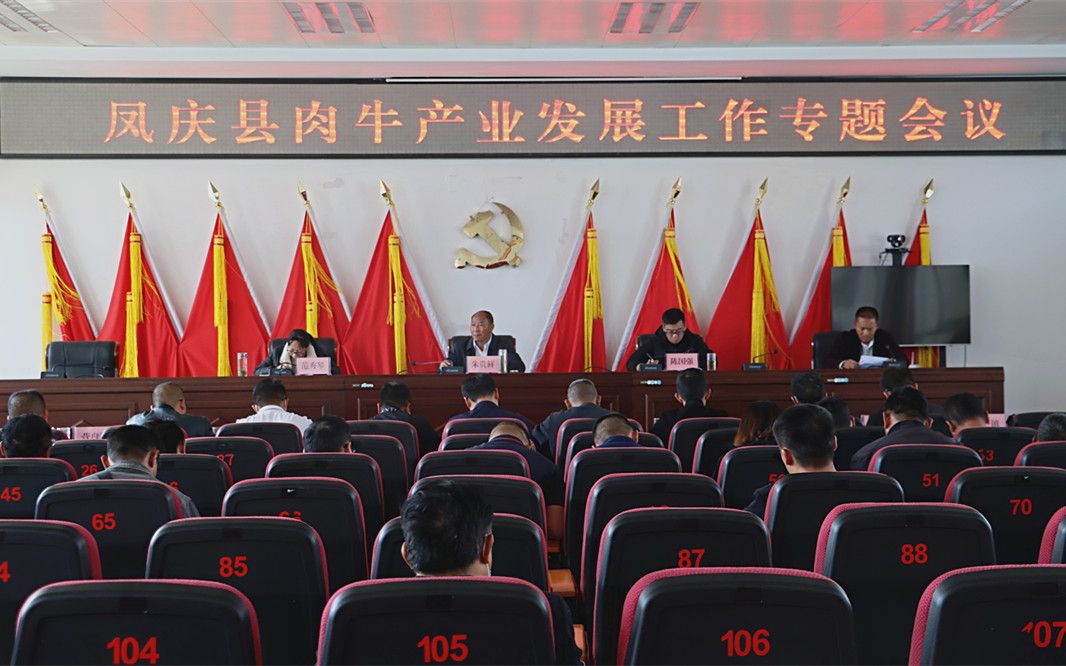 我县召开肉牛产业发展工作专题会议